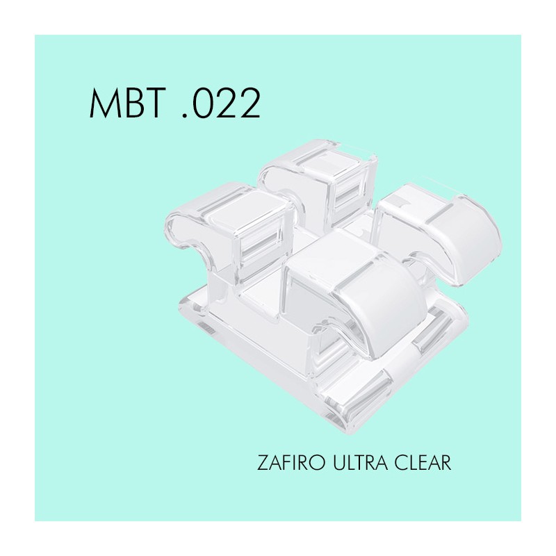 Bracket Zafiro Ultra Clear marca Fix Orthodontics